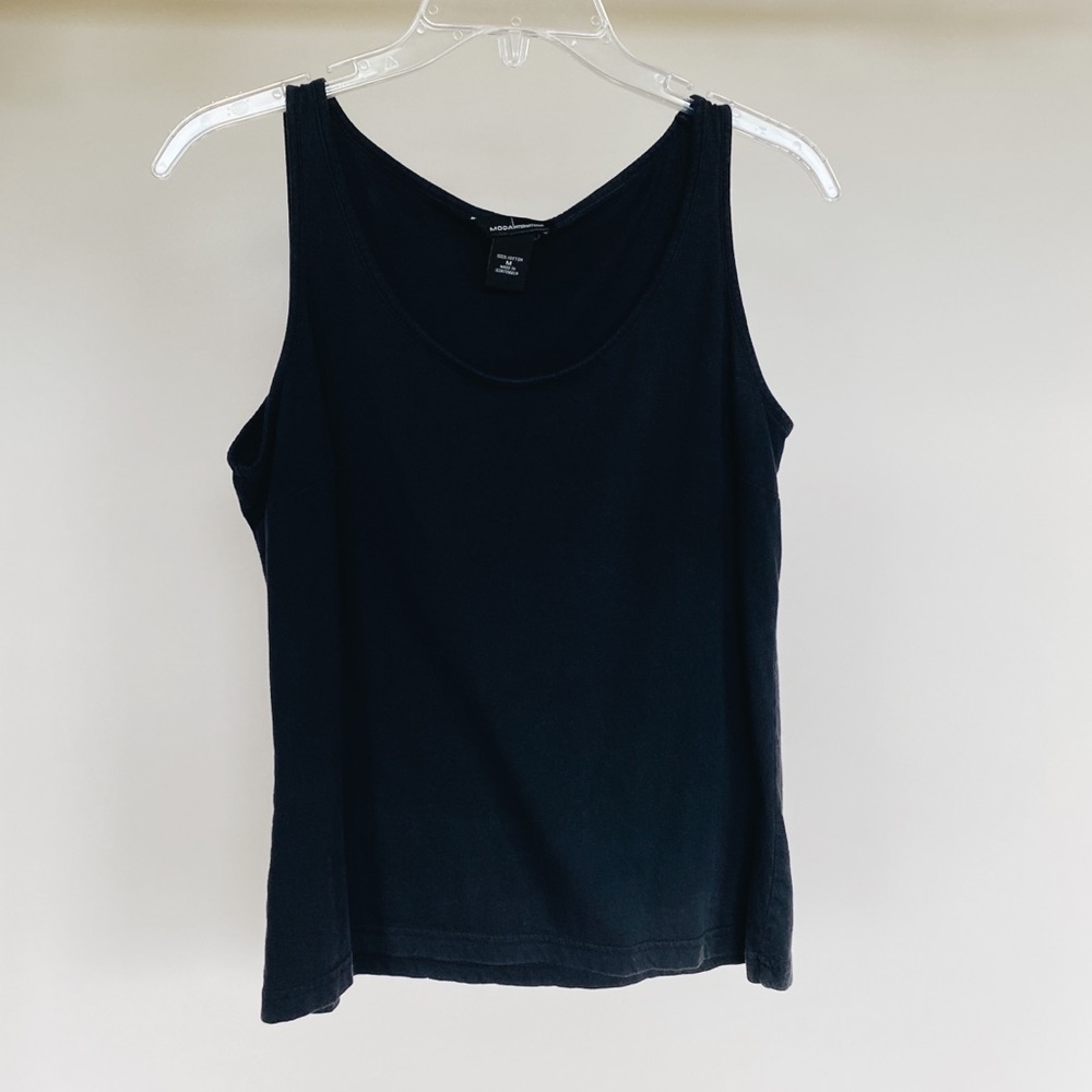 Moda International Simple Black Shirt